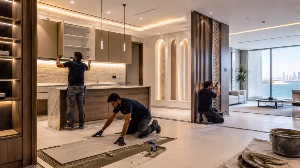 Professional Interior Fit-Out services in Bahrain