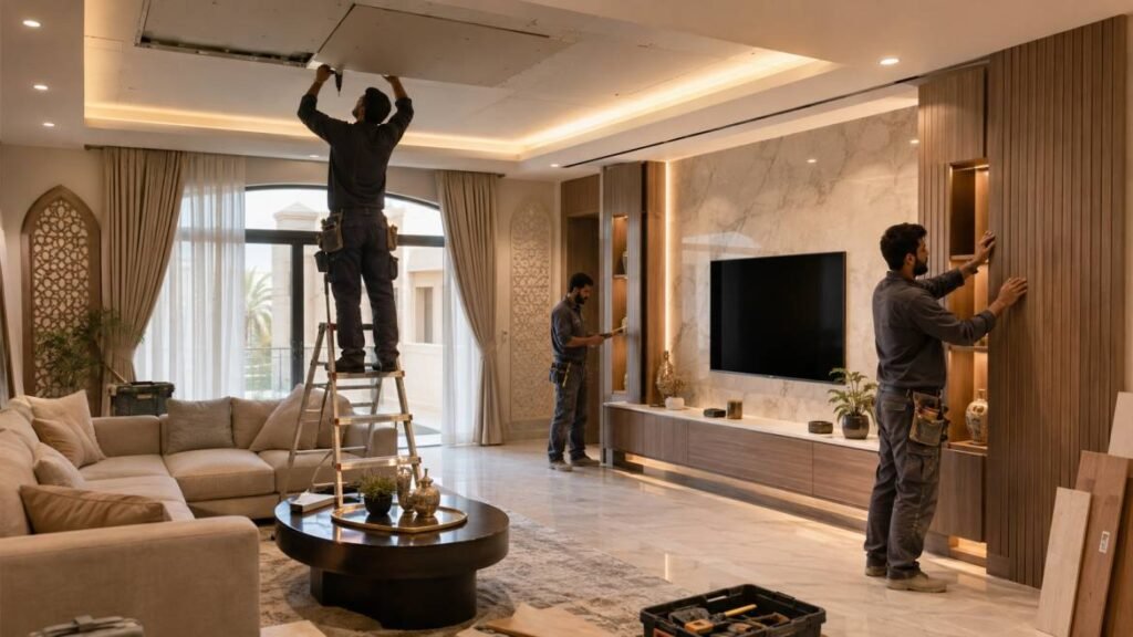 Professional Interior Fit-Out services in Bahrain