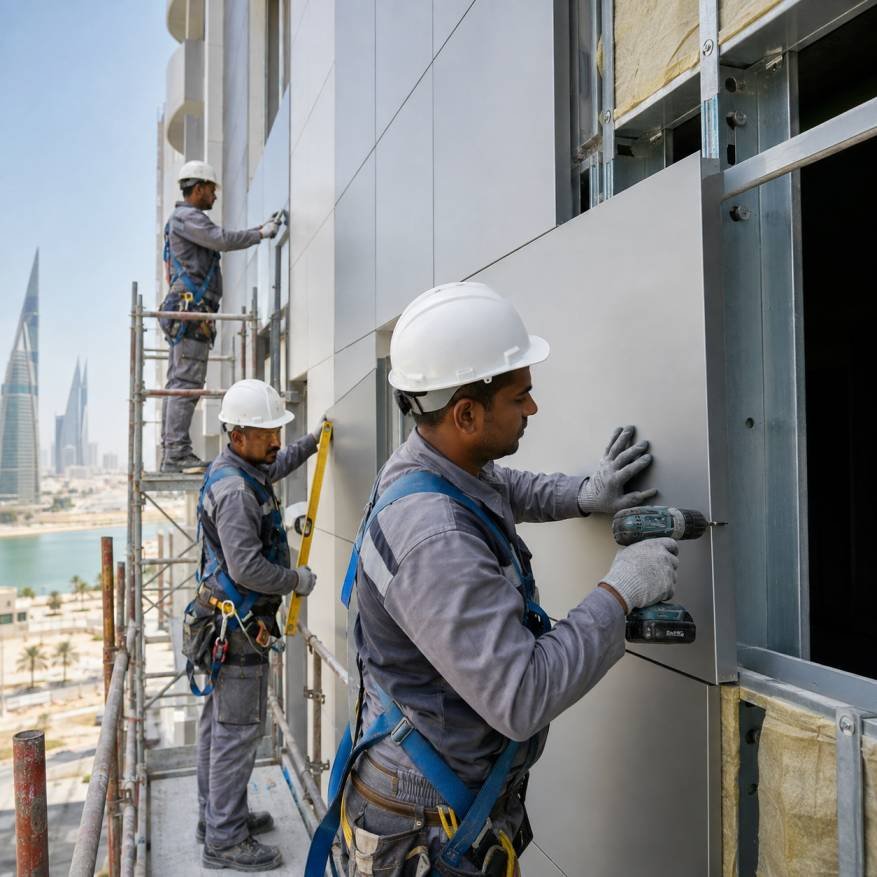 best ACP Cladding service in bahrain | Book Now